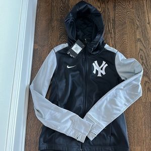 Nike New York Yankees Navy XS Women's Full Zip Fleece Hoodie